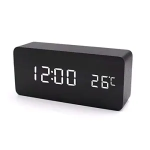 KTM® Studio Desk Clock with Incorporated time, Date & Temperature showings