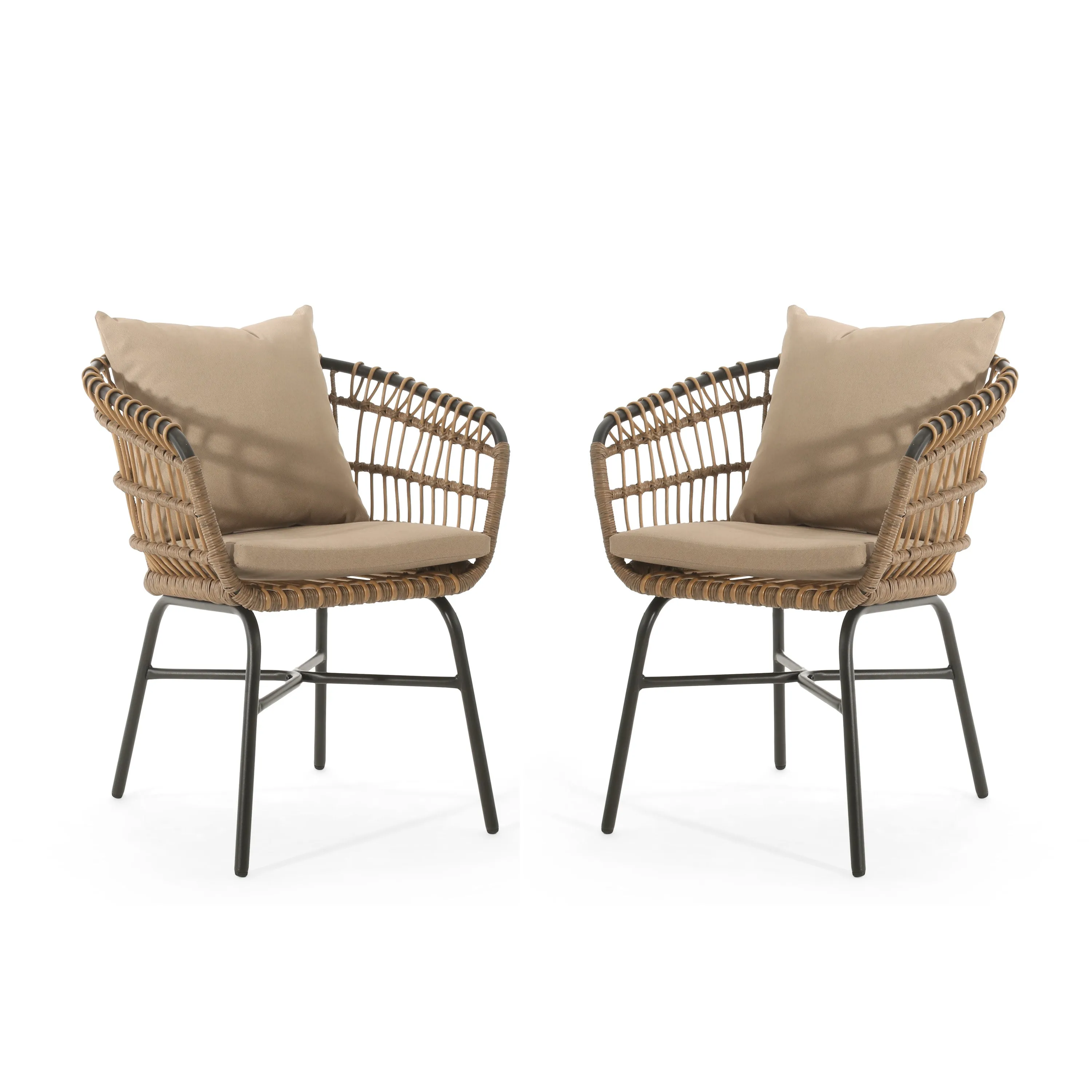 Luci Modern Outdoor Patio Dining Chairs