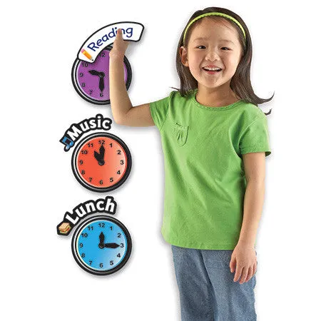 Magnetic Daily Schedule Clocks