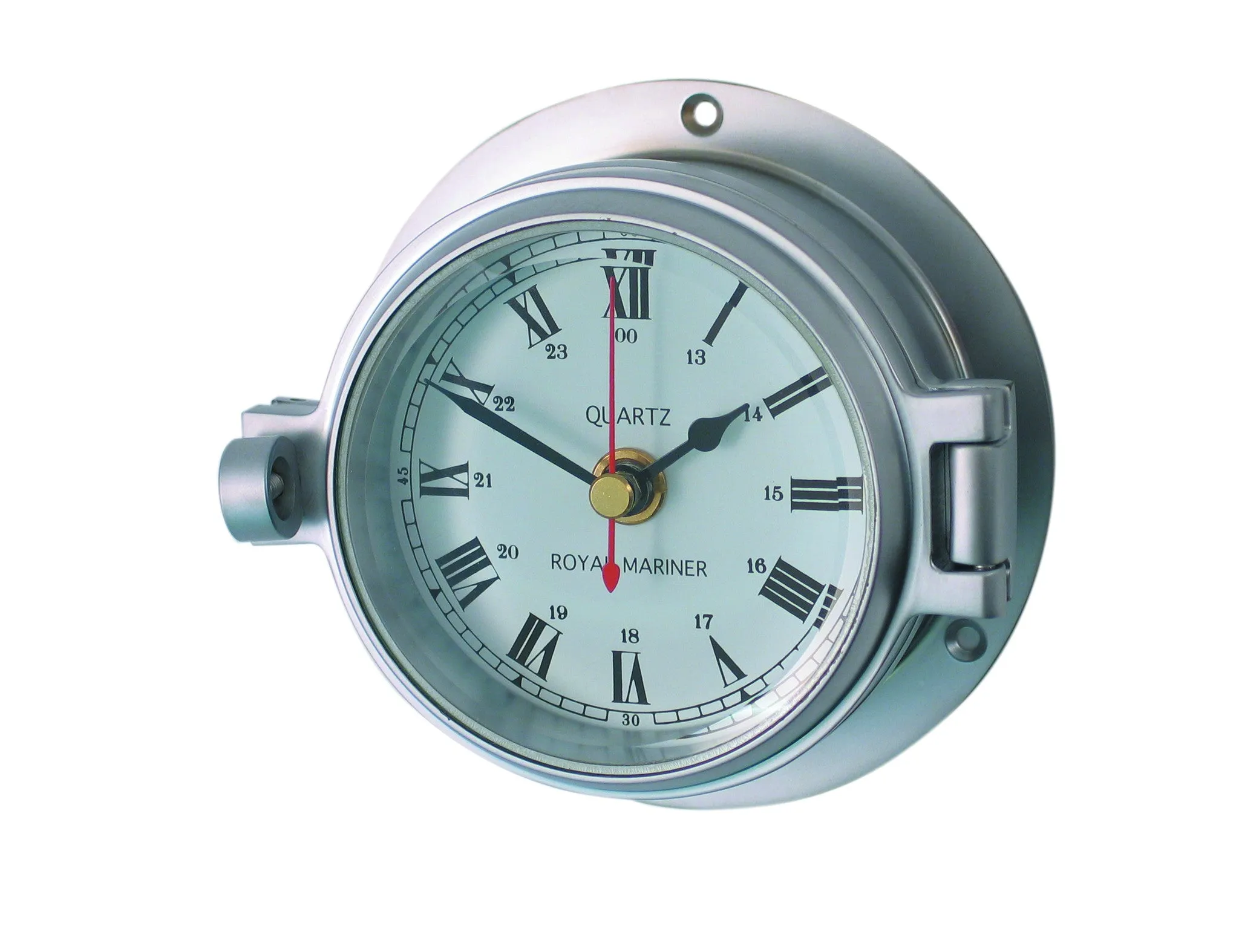 Meridian Zero Channel Range Matt Chrome Clock 3"/75mm