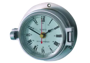 Meridian Zero Channel Range Matt Chrome Clock 3"/75mm