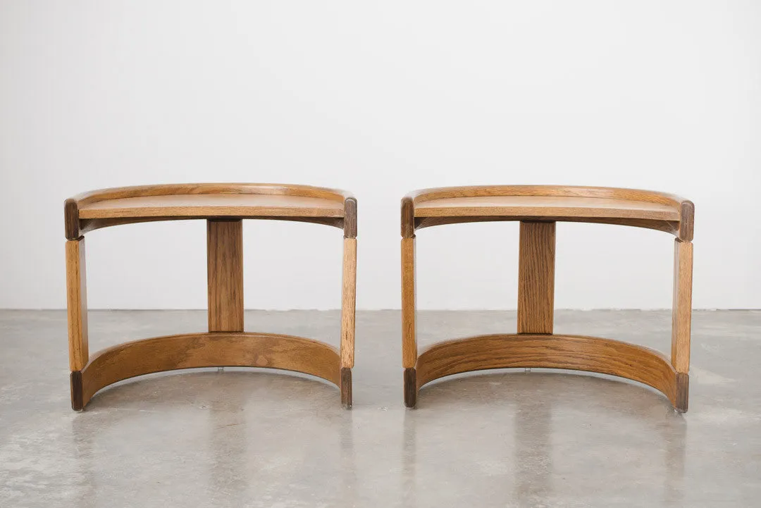 Mod Crescent End Tables