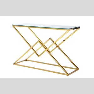 Modern Glass Console Table