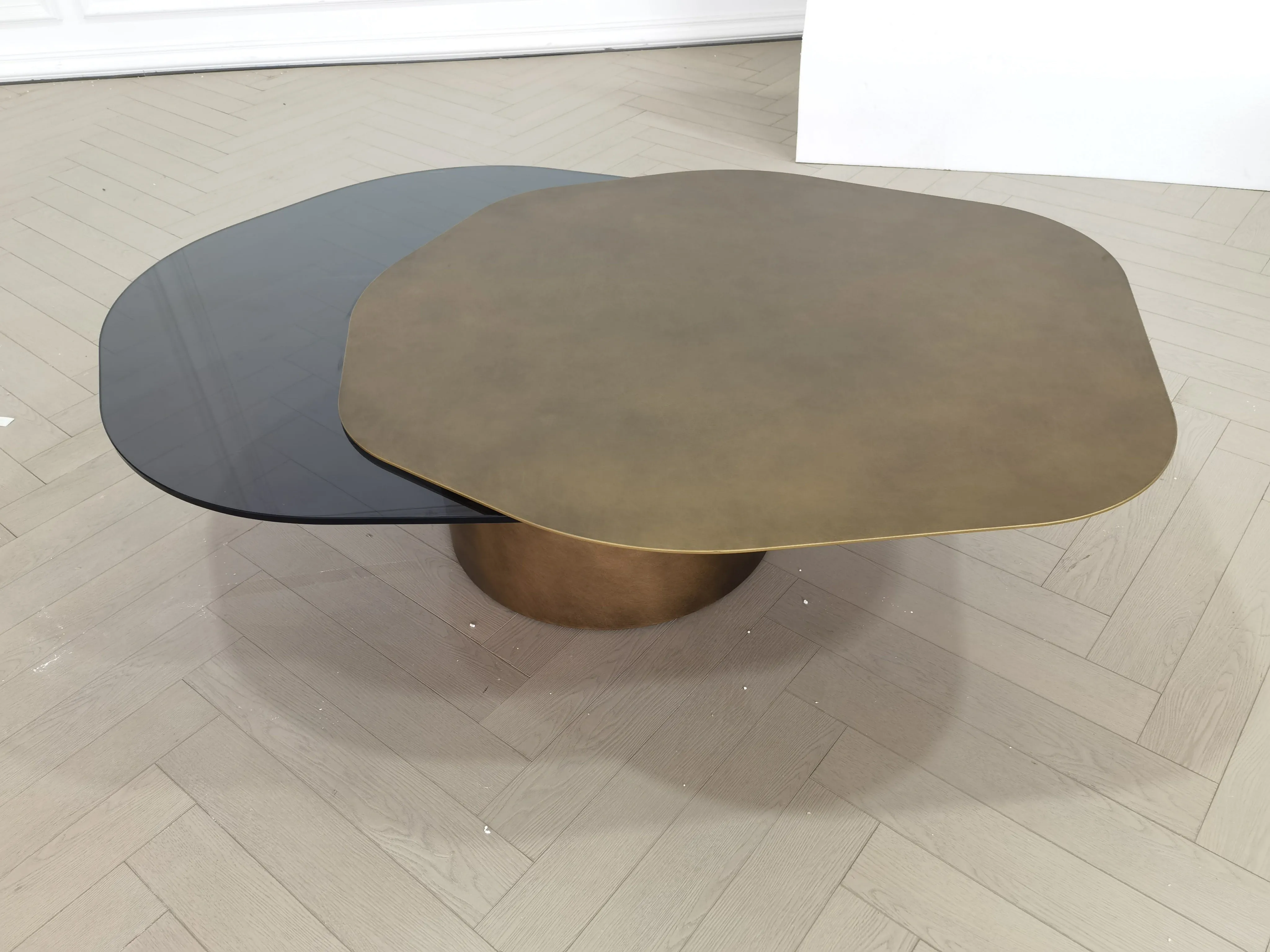 Modern Irregular Kaylee Coffee Table