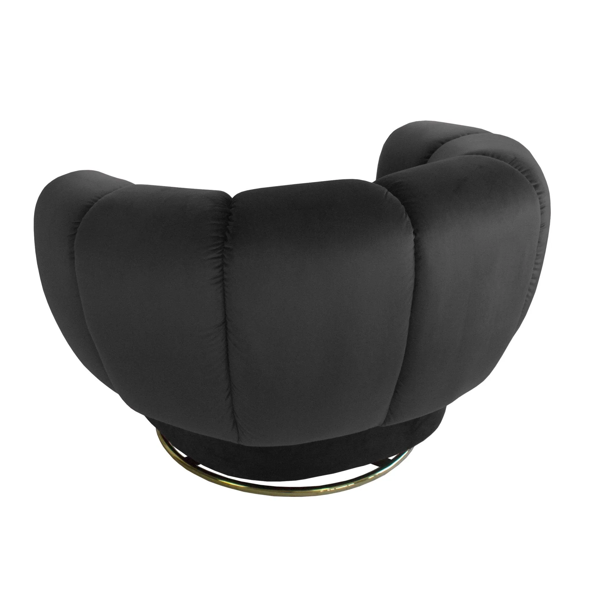 Siena Swivel Chair - Black