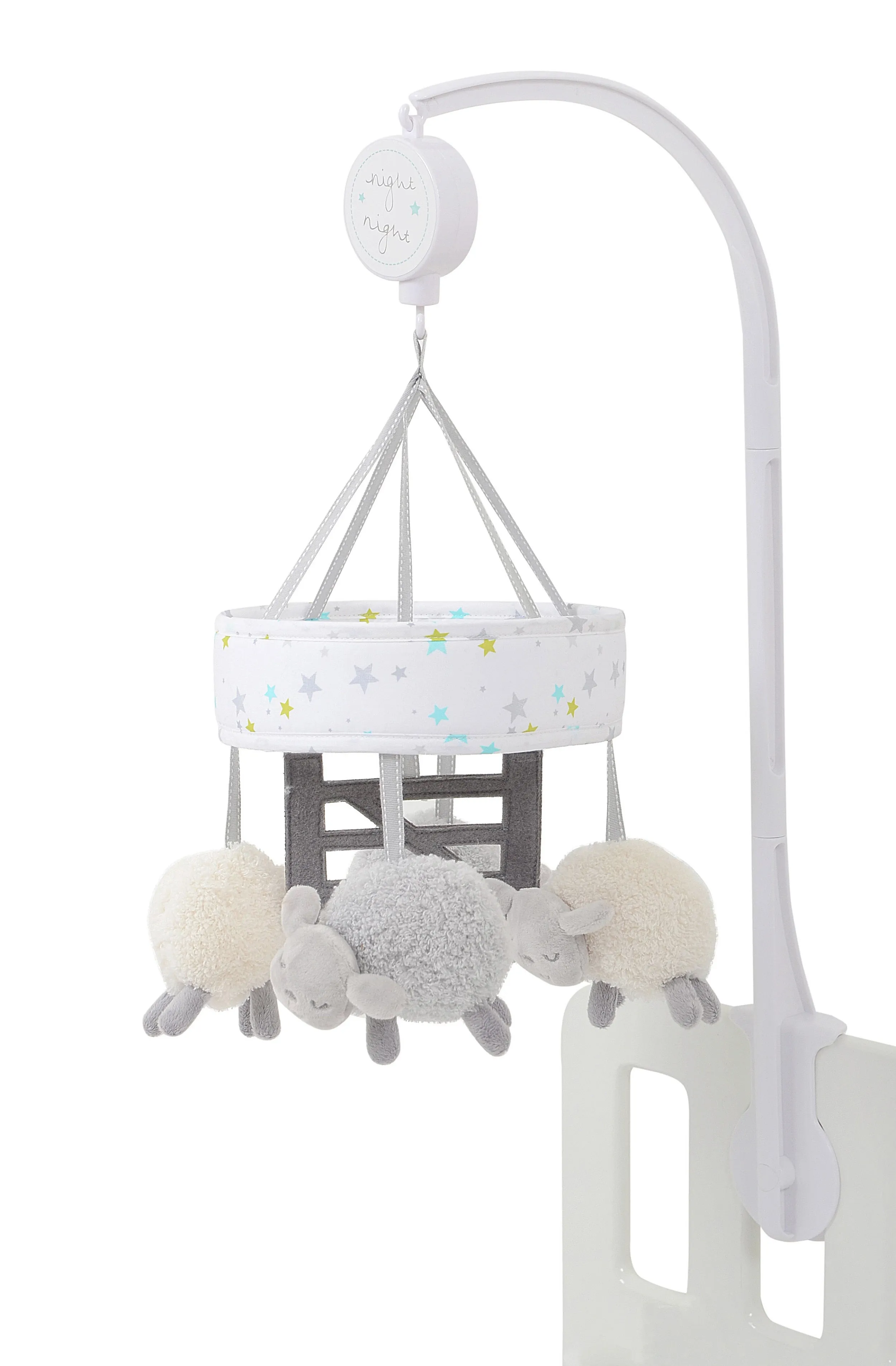 Silver Cloud Counting Sheep Mobile