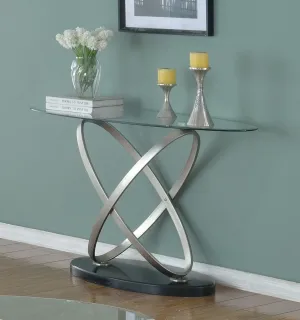 Sofa Table - Black/Silver