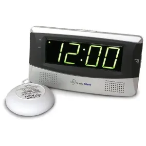 SONIC ALERT SHAKING VIBRATOR LARGE ALARM CLOCK SB300