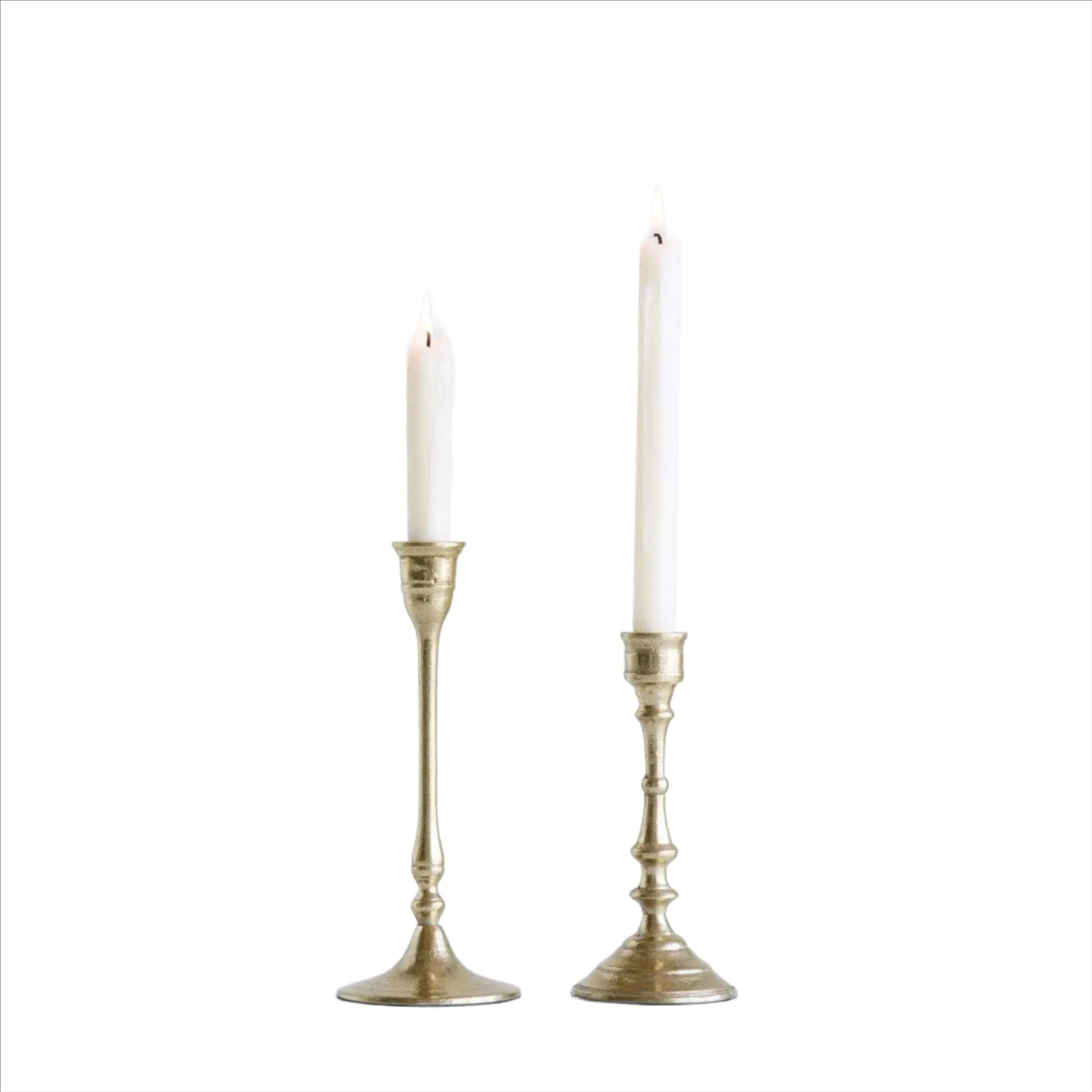 Stand Tall Brass Candlesticks