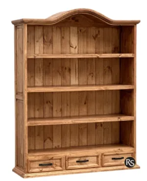 TRADITIONAL 3 DRAWER BOOKCASE