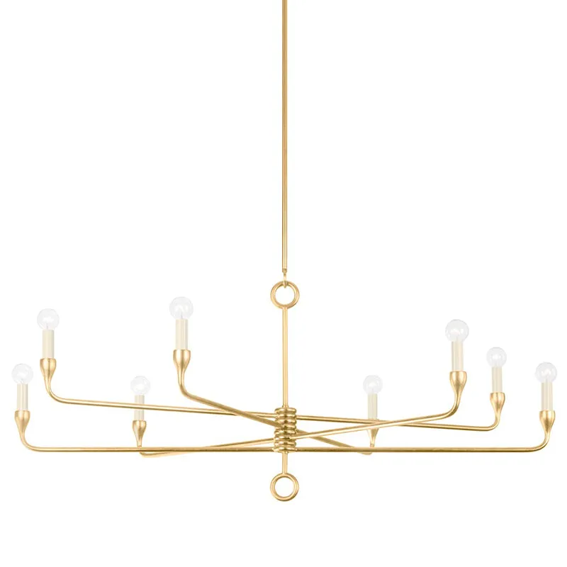 Troy F9542 Orson 8-lt 42" Chandelier