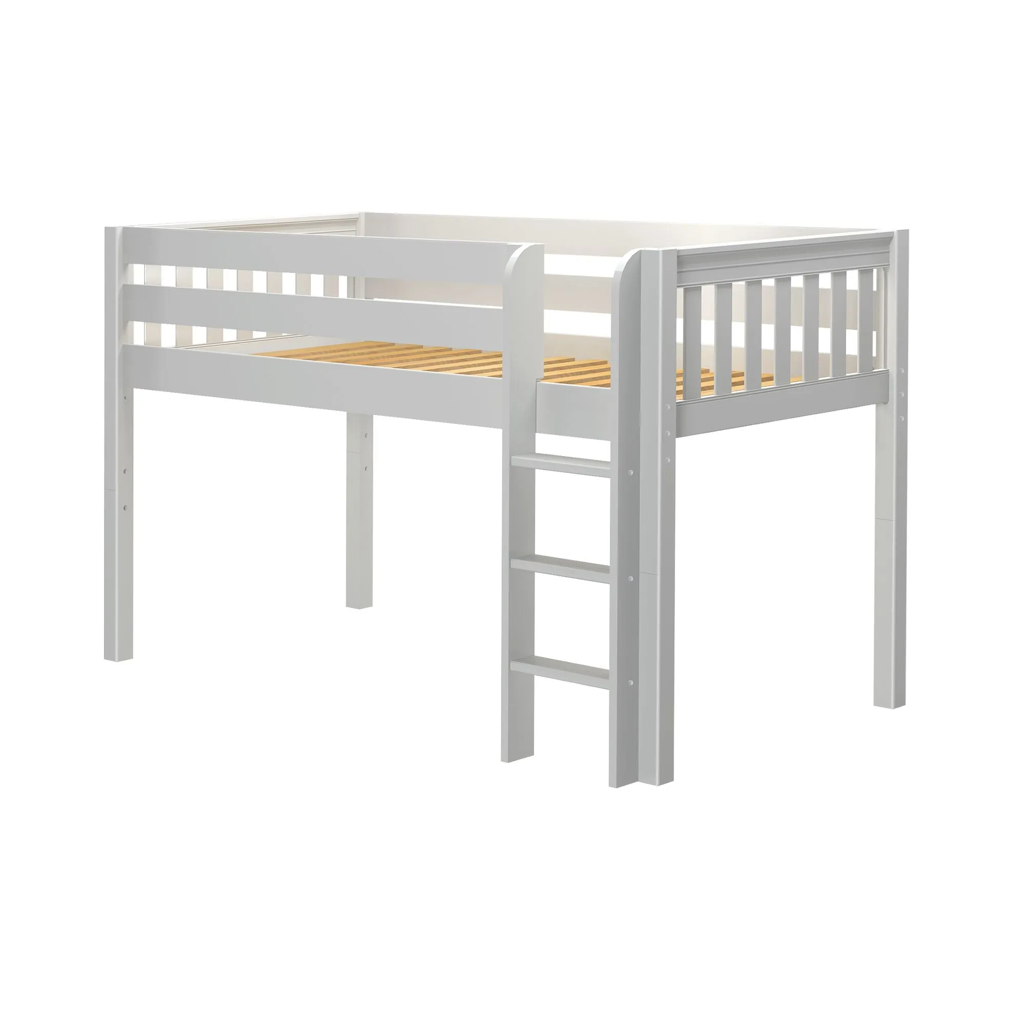 Twin XL Low Loft Bed with Ladder