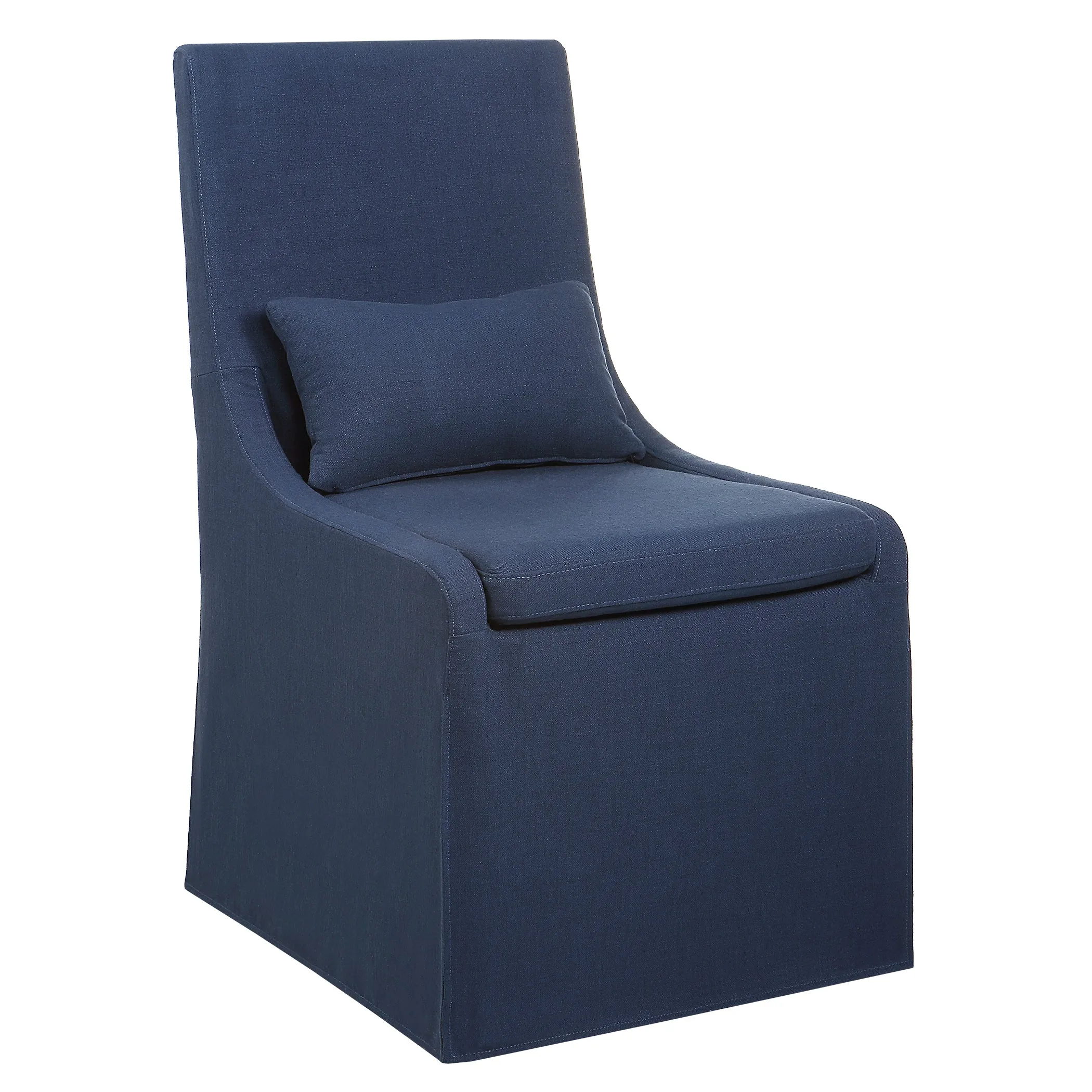 Uttermost Coley Denim Armless Chair