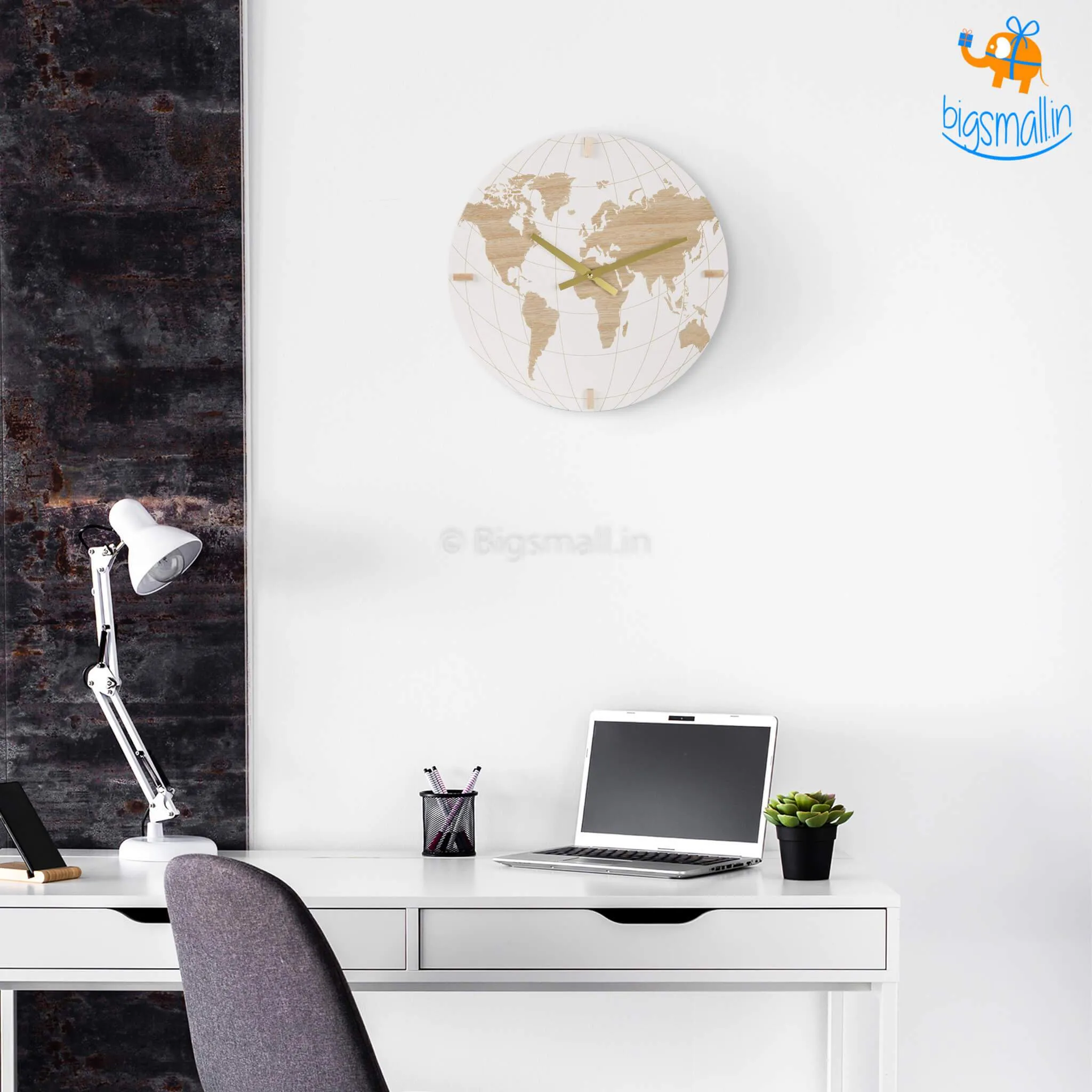 Wanderlust Wall Clock