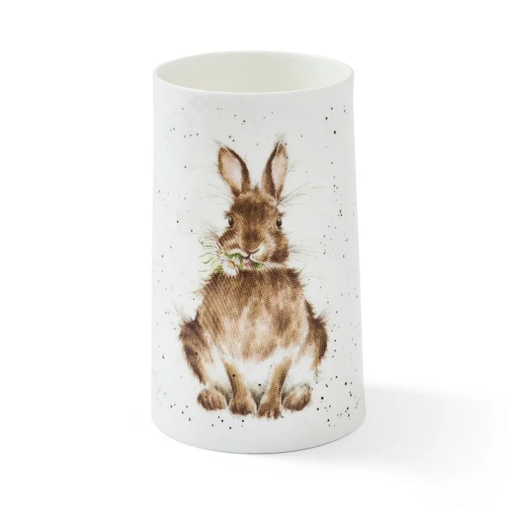 Wrendale Designs 20cm Daisy Rabbit Vase