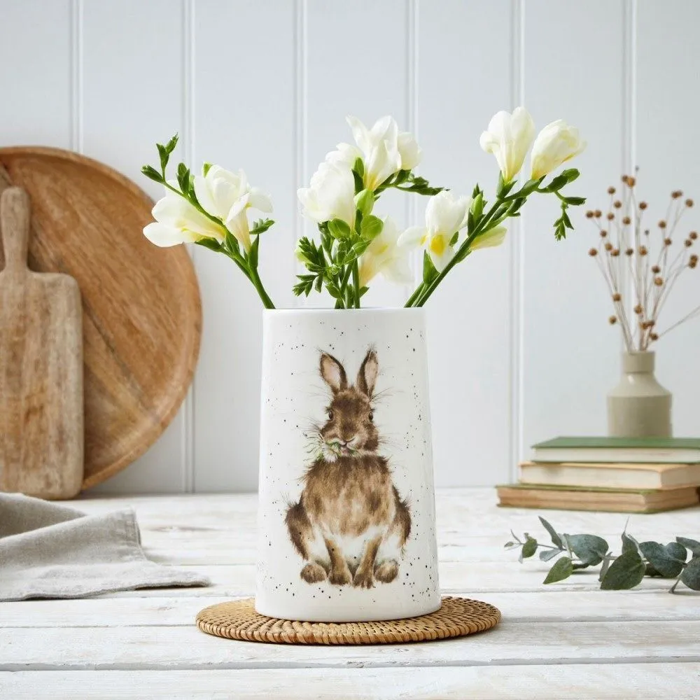 Wrendale Designs 20cm Daisy Rabbit Vase